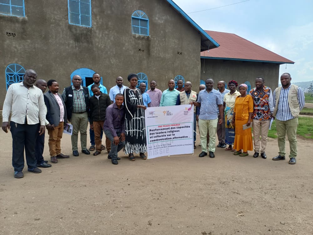 Beni: La CDJP forme 45 leaders religieux et culturels à la communication pour la paix